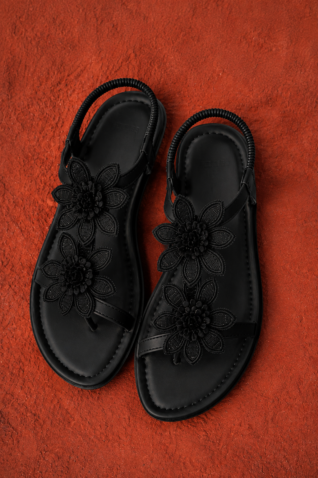 Sandalias Planas Flor de Verano