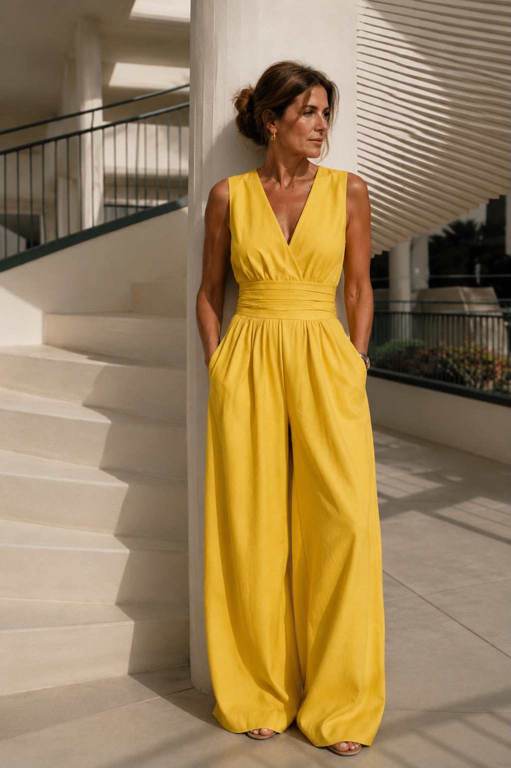 Jumpsuit Brisa — Palazzo Sin Mangas