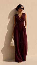 Jumpsuit Brisa — Palazzo Sin Mangas