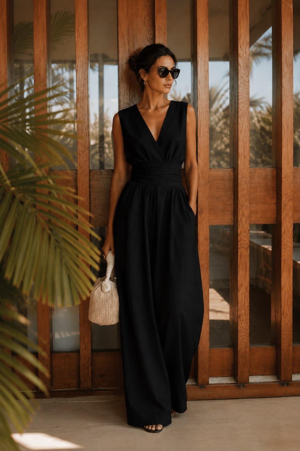 Jumpsuit Brisa — Palazzo Sin Mangas