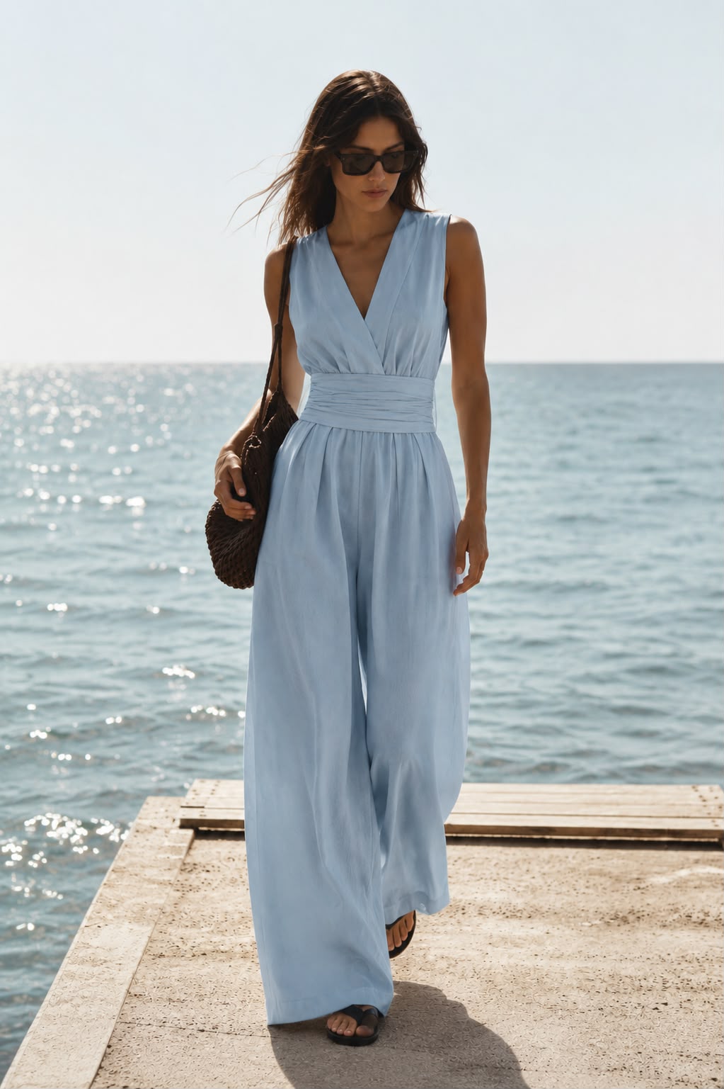 Jumpsuit Brisa — Palazzo Sin Mangas